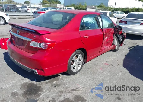 2013 Toyota Corolla S z USA, uszkodzony, nr VIN 5YFBU4EE8DP075551